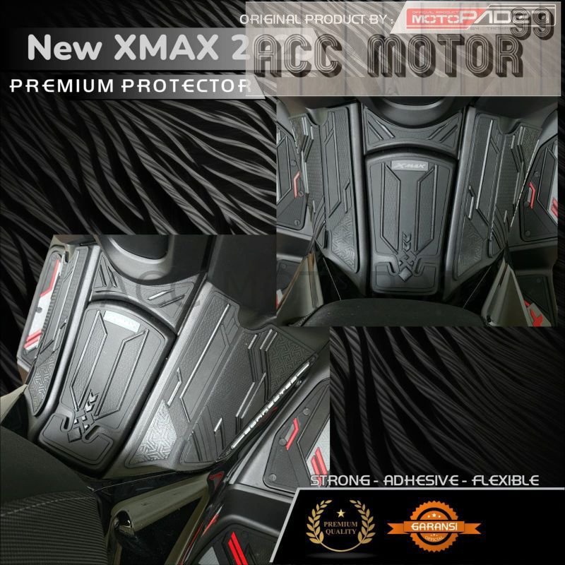 Stiker Rubber Tankpad Deckpad Yamaha XMAX 2023