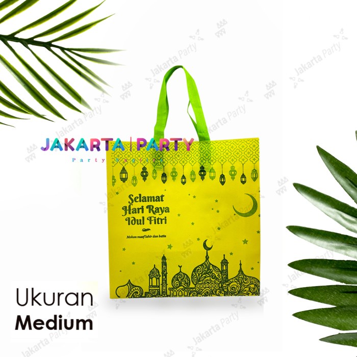 

Goodie Bag Lebaran Kuning / Goodie Bag Idul Fitri / Tas Lebaran