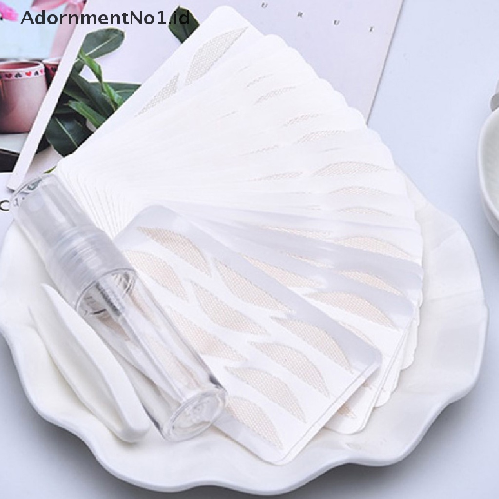 [AdornmentNo1] 120pcs Natural Eye-Lift Mesh-Lace Invisible Stiker Kelopak Mata Dua Lipat [ID]