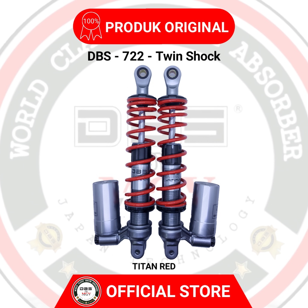 [ BISA COD ] Shock Tabung DBS 722 E SERIES YAMAHA XMAX 250 NMAX 155 N MAX X MAX