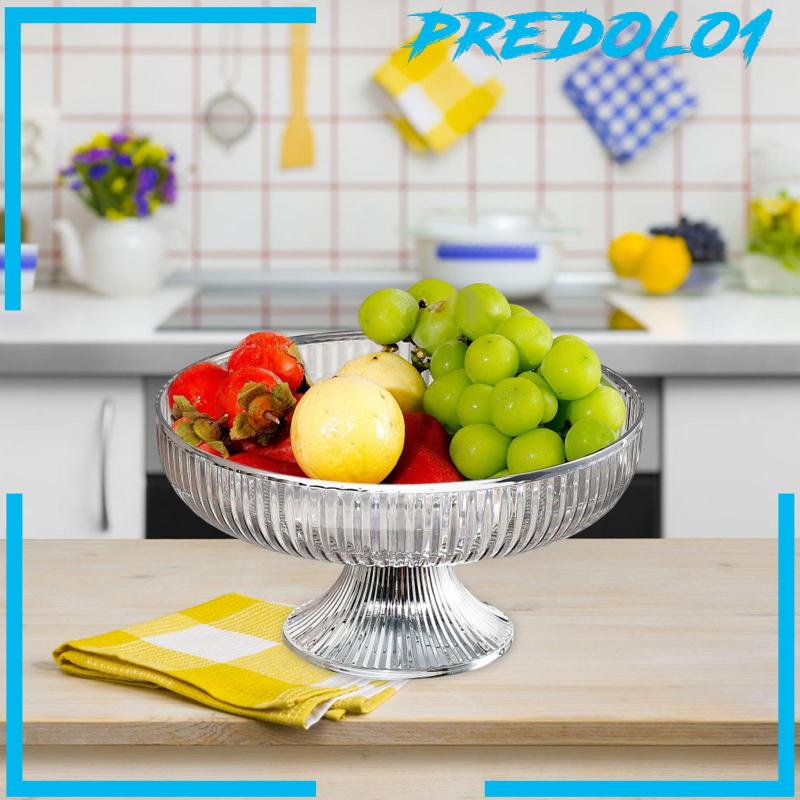 [Predolo1] Fruit Bowl Mangkuk Penyimpanan Sayur Buah Elegan Decor Untuk Dekorasi Meja