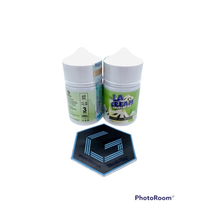 La Cream SOURSOP ICE 60ml by Levica Juice Liquid Sirsak Smoothie Vape