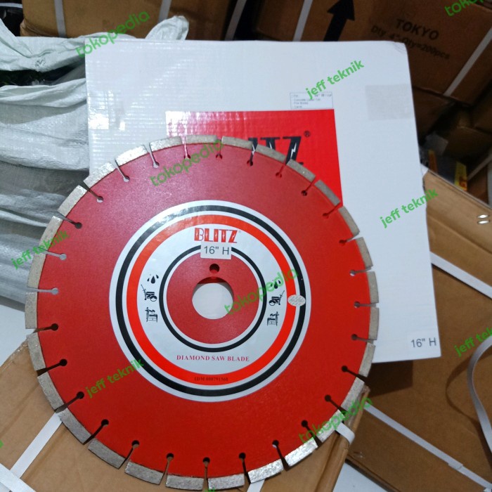 Blitz 16" H - diamond wheel Blitz 400mm H - Blitz cutter aspal mt