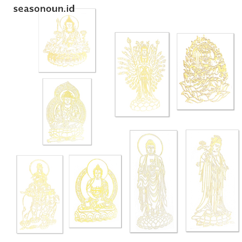 Stiker Ponsel Buddha Buddha Seasonoun Stiker Casing Ponsel.