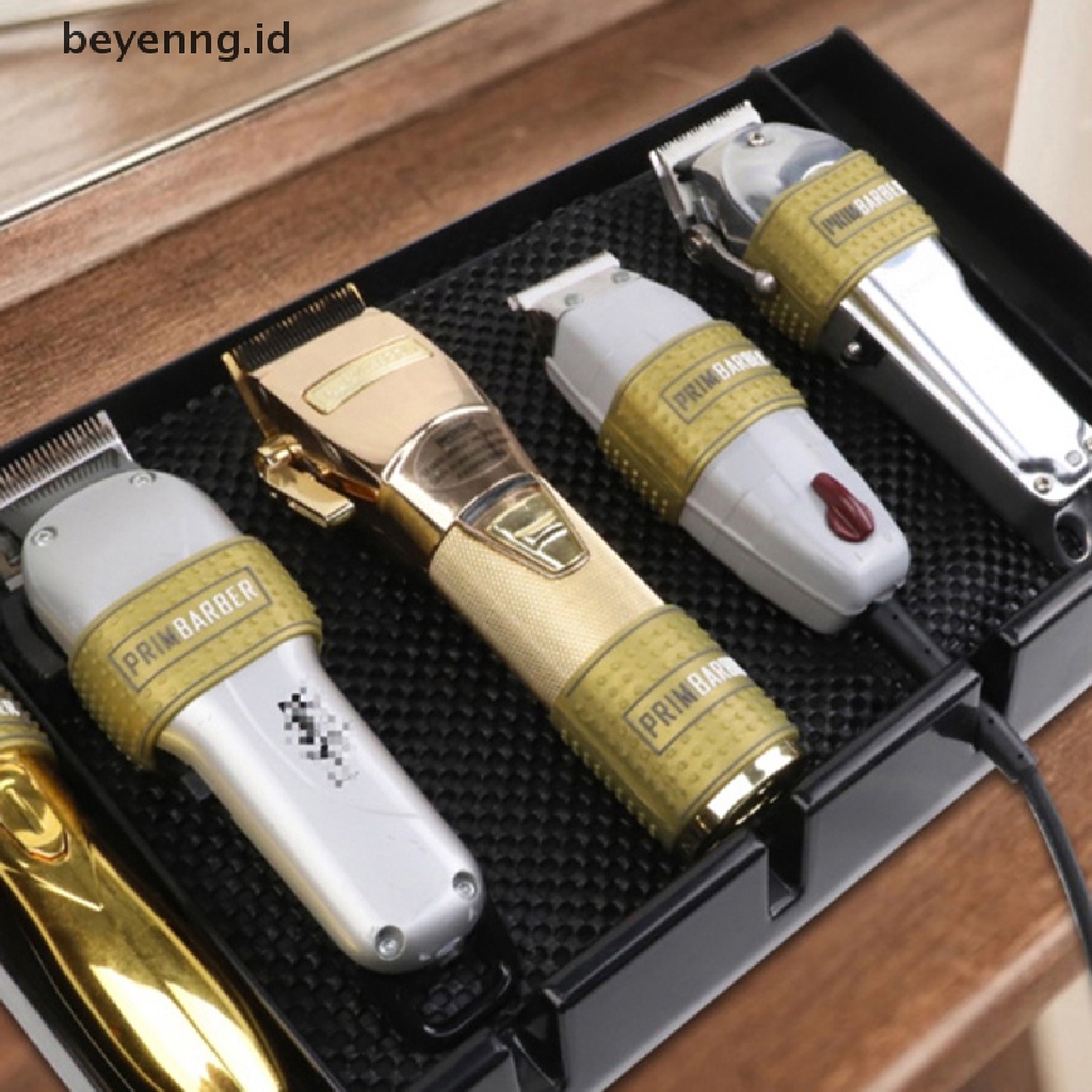 Beyen Barber Hair Clipper Grip Karet Anti Slide Desain Barber Sepeda Grips Hairdress ID