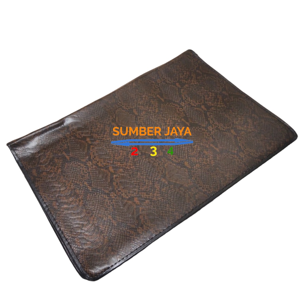 DOKUMEN KEEPER KULIT ISI 20 POCKET/ DOCUMENT KEEPER RESLETING KULIT