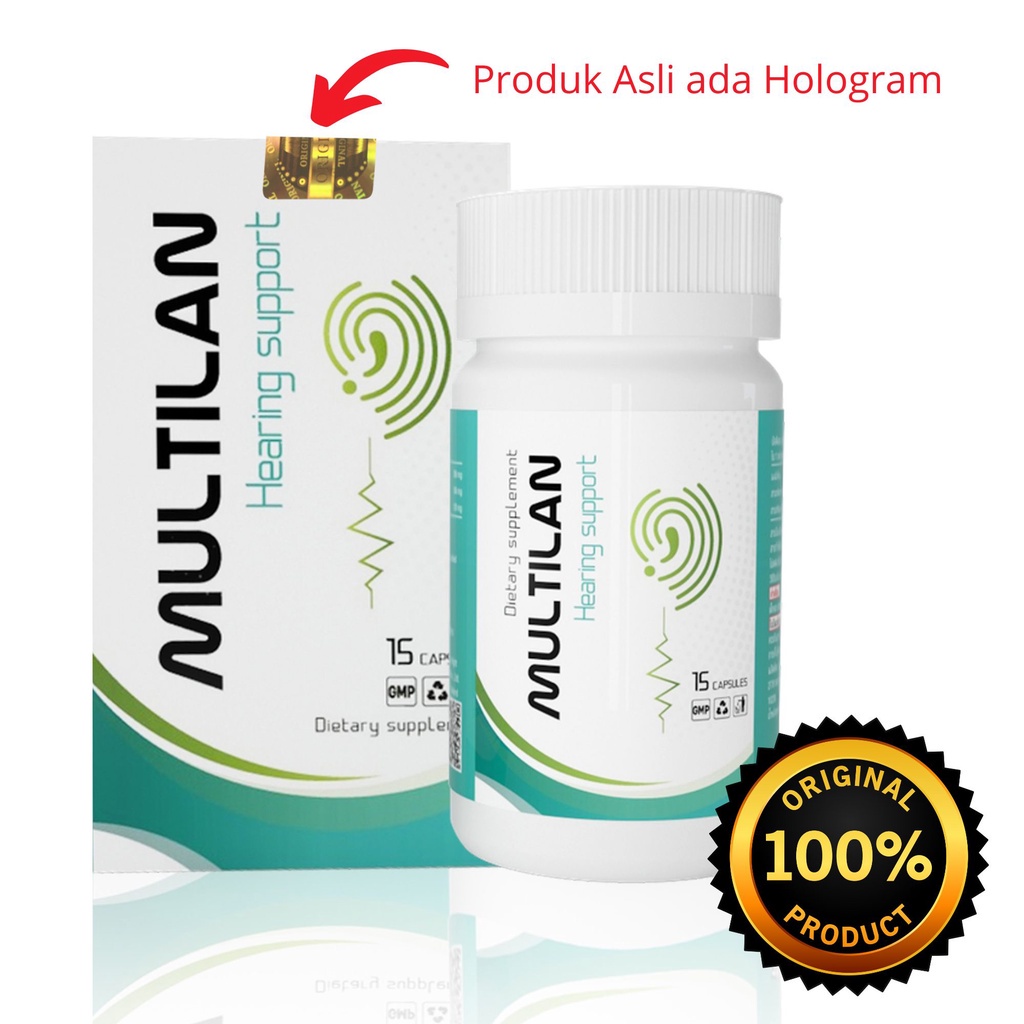 10.10 Superseller Obat Multilan Asli | Multilan Obat Telingan | Multilan Obat Pendengaran Original