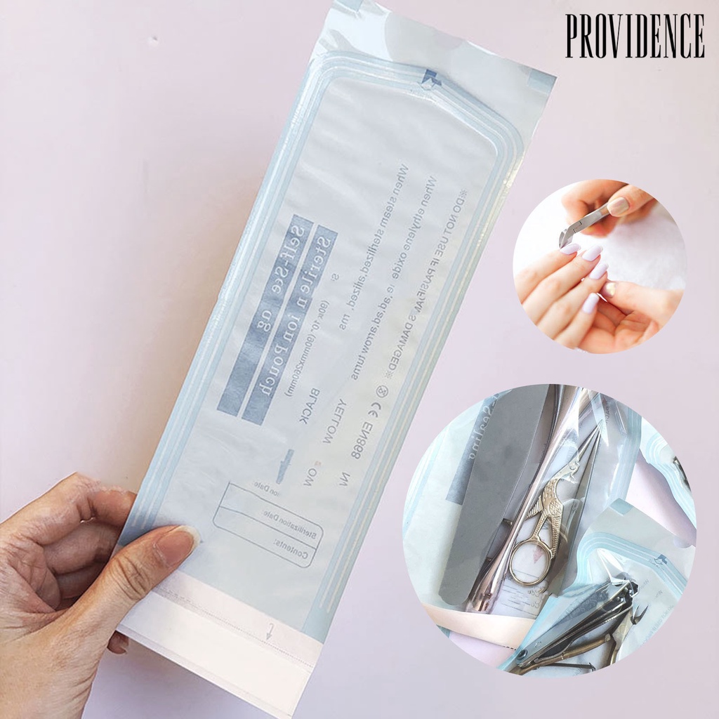 Providence 100 Pcs Tas Penyimpanan Portabel Multifungsi Aplikasi Lebar Serbaguna Sekali Pakai Organizer Sekali-Kali Manikur Alat Organizer Bags Perlengkapan Rumah Tangga