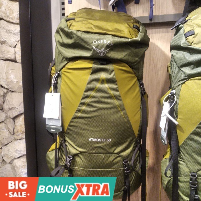 OSPREY Tas Gunung ATMOS AG LT 50 S23 Carrier Bag 94000 1174 Original