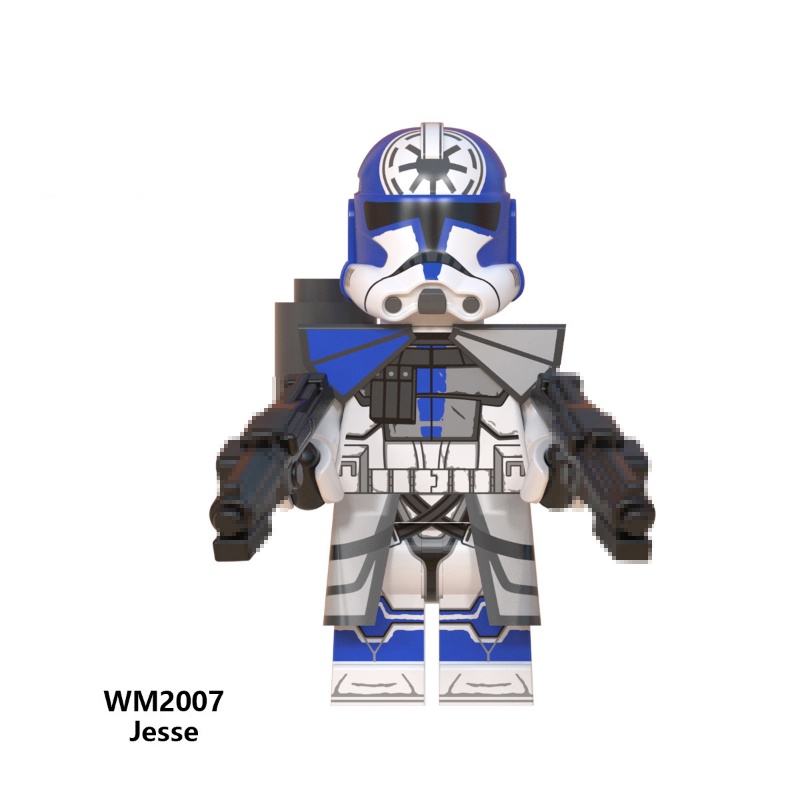 Star Wars Mini Figure Destroyer Front Sight Hunter Commander Cody Teknisi Anak Rakitan Mainan Blok Bangunan