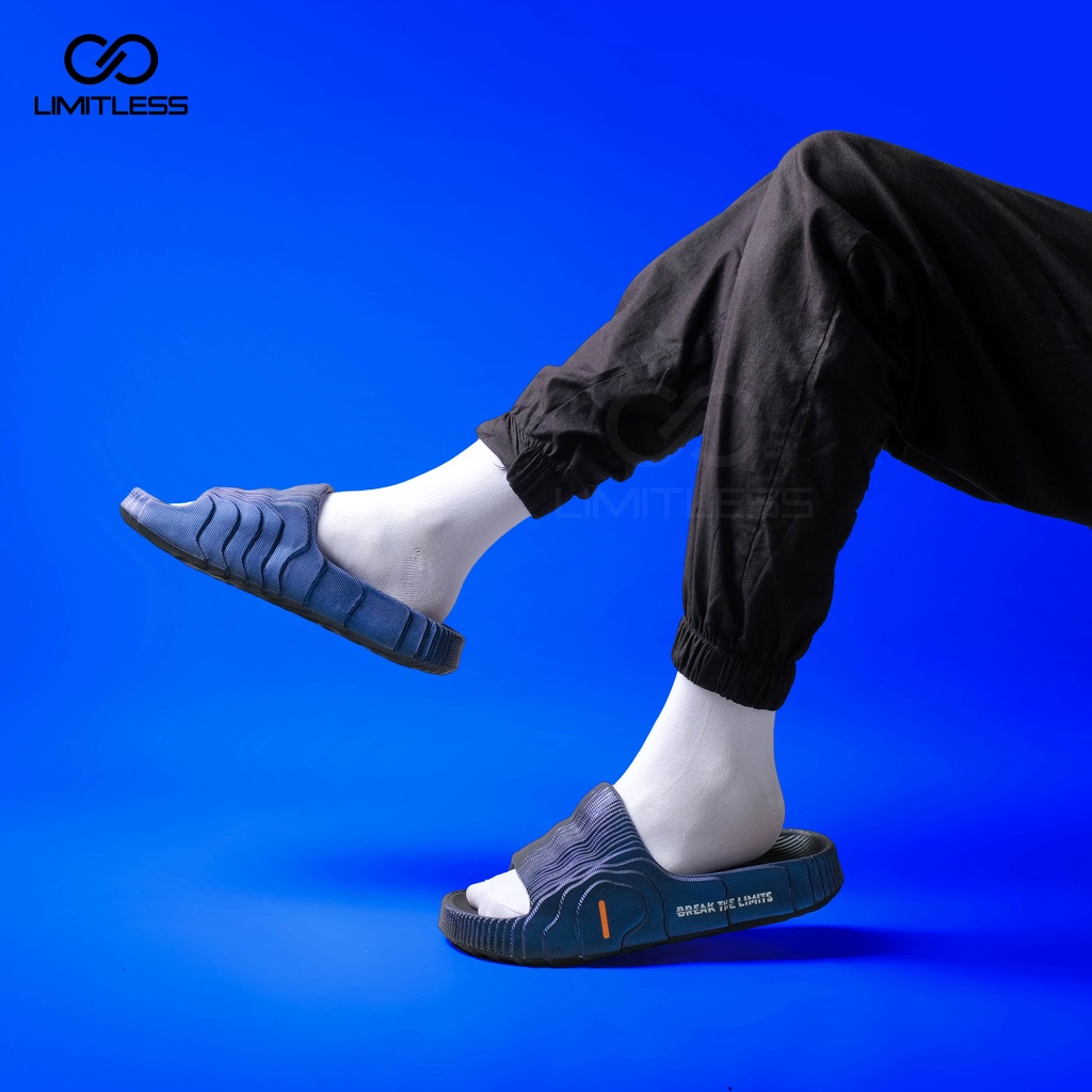 Sendal Slide Pria Space Aurora Anti Slip Kekinian Premium Extralight Phylon Sandal Slip On Cowok Keren Casual Terbaru 2023