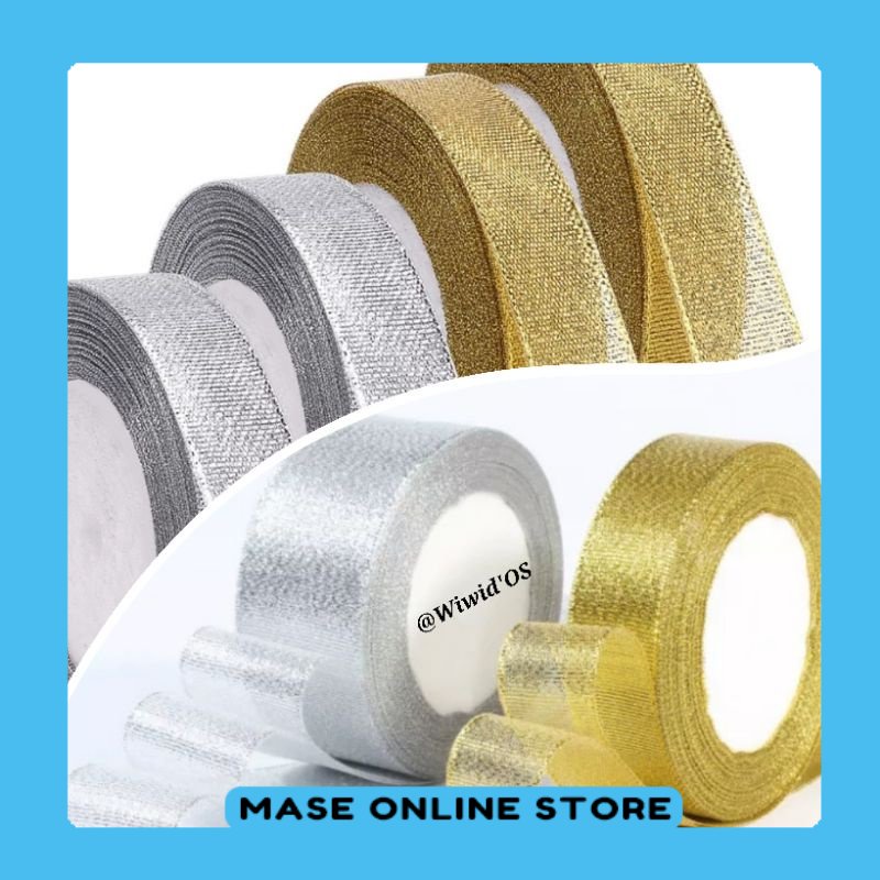 

MST (1 roll) PITA GLITTER EMAS /SILVER MASESTORE
