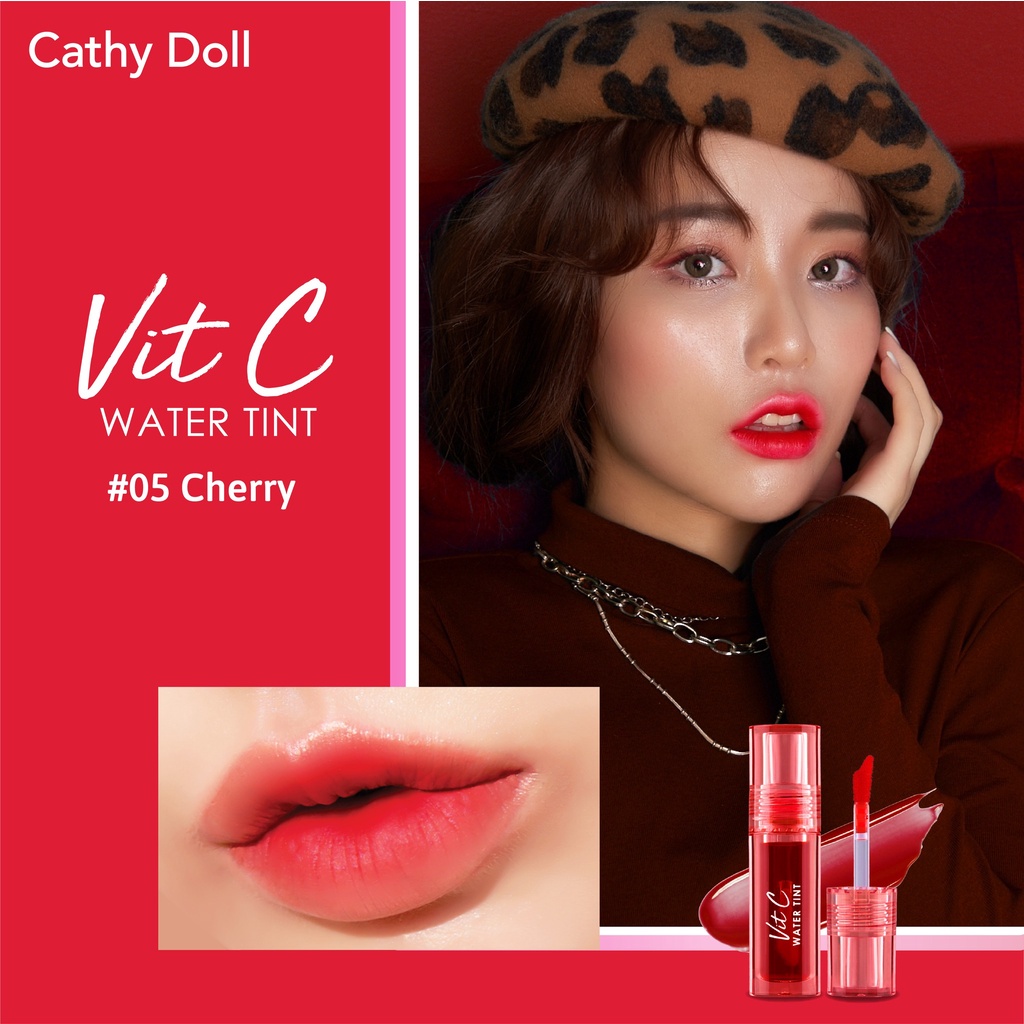 Cathy Doll Vit C Water Tint Rich Pigment