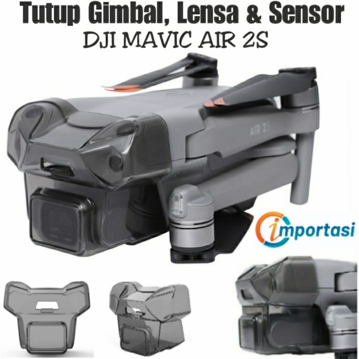 Lens Gimbal Sensor Protector Cap Tutup Lensa Kamera DJI Mavic Air 2S