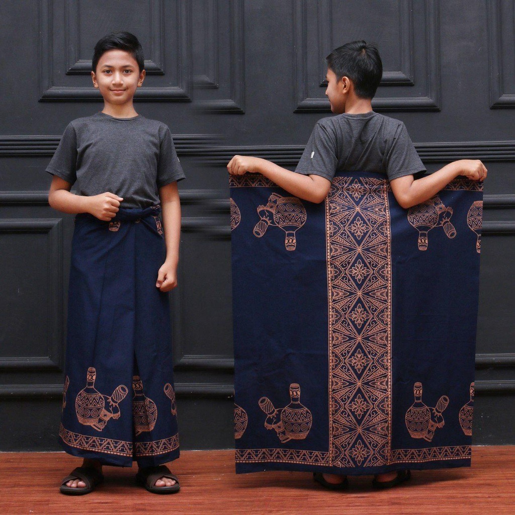 Batikid - Sarung Batik Katun Kekinian Anak SD - Kendi Series