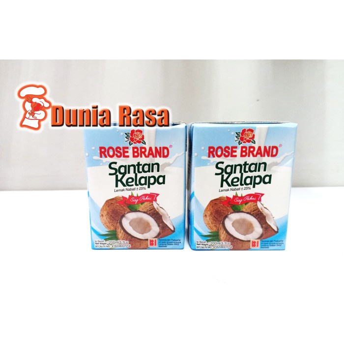 

Santan Kelapa Rose Brand 200ml