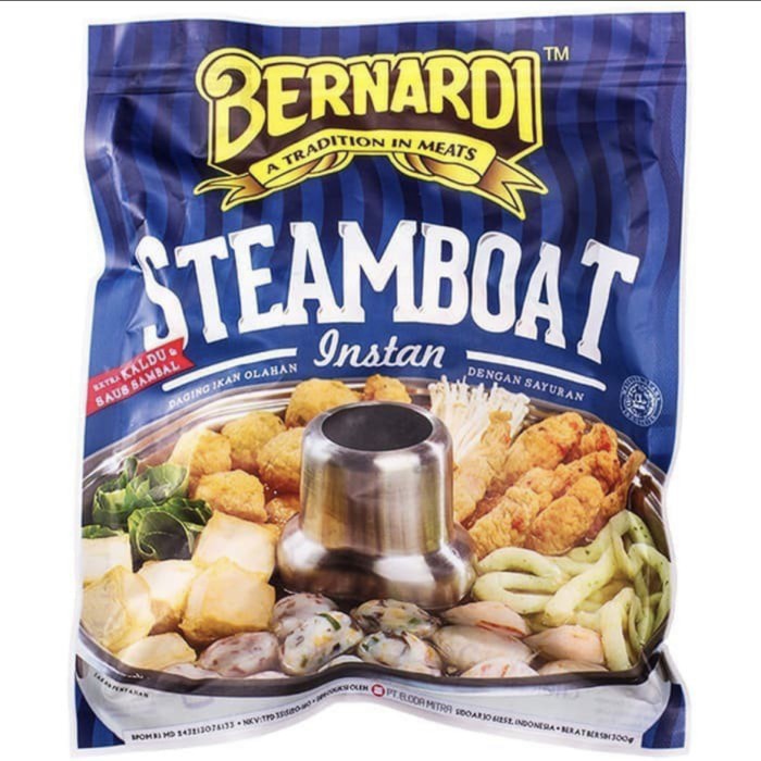 

[Bumbu Dapur] Bernardi Steamboat instan 300gr lengkap dg Bumbu
