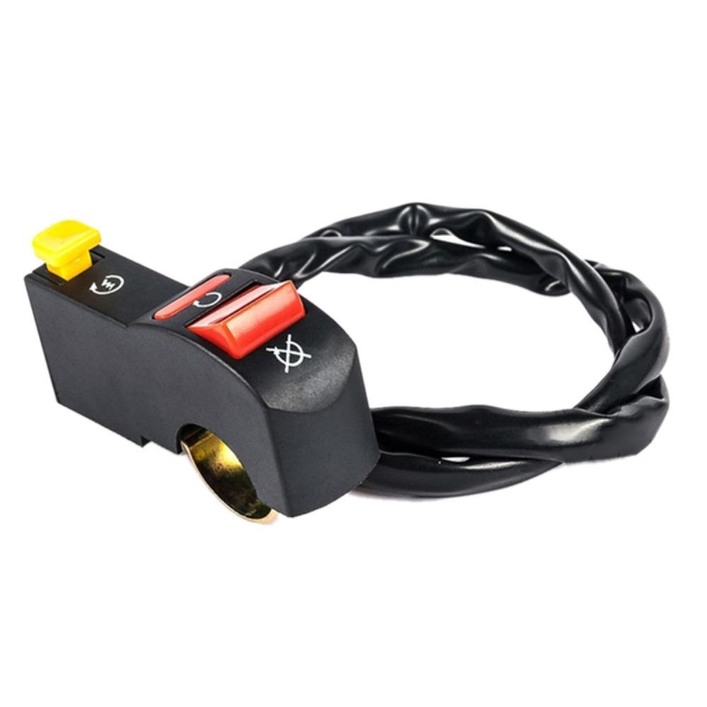 POPULAR 2pcs Saklar Stang Motor Aksesoris Praktis Universal Stang Refit Moto Light Controller