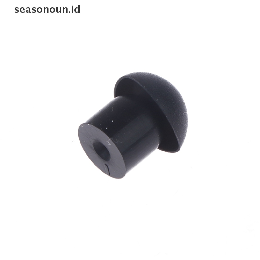 Seasonoun Black Spring Air Tube Pengganti Walkie Talkie Earphone Coil Tabung Udara Akustik.