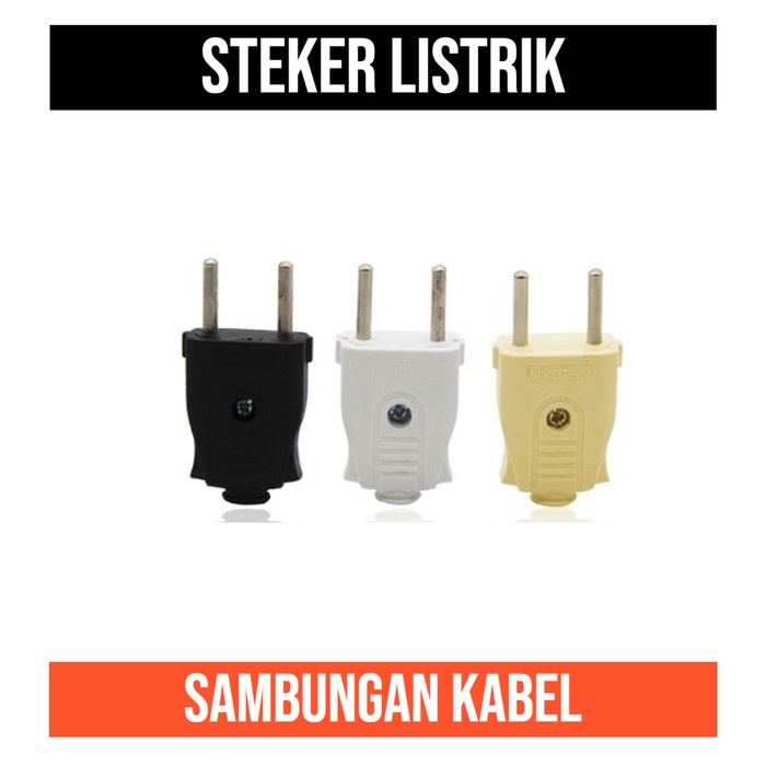 Stop Kontak Over Steker Gepeng Colokan Listrik Adapter Pipih Sambungan