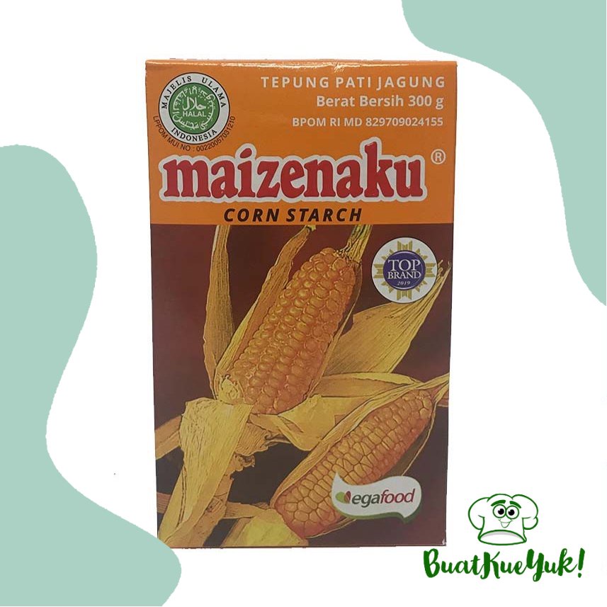 

Maizenaku Corn Starch - Tepung Pati Jagung Maizena 300 Gram