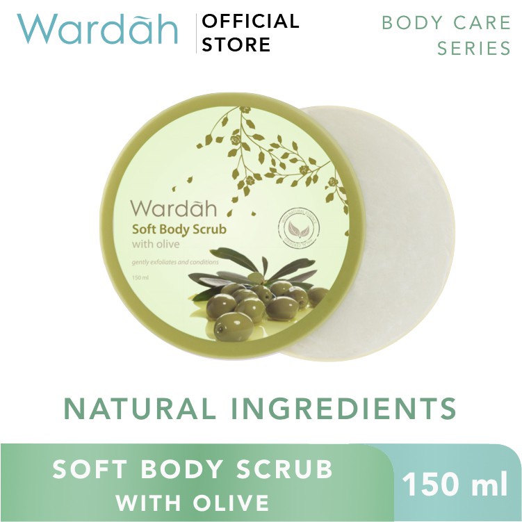 Wardah Soft Body Scrub 150 ml