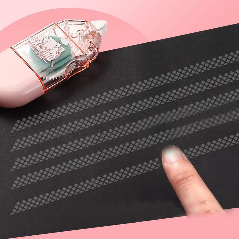 Lanfy Pita Perekat Dua Sisi Siswa Minimalis Perlengkapan Kantor Album Foto Diary Jurnal Perlengkapan Sekolah DIY Craft Supplies