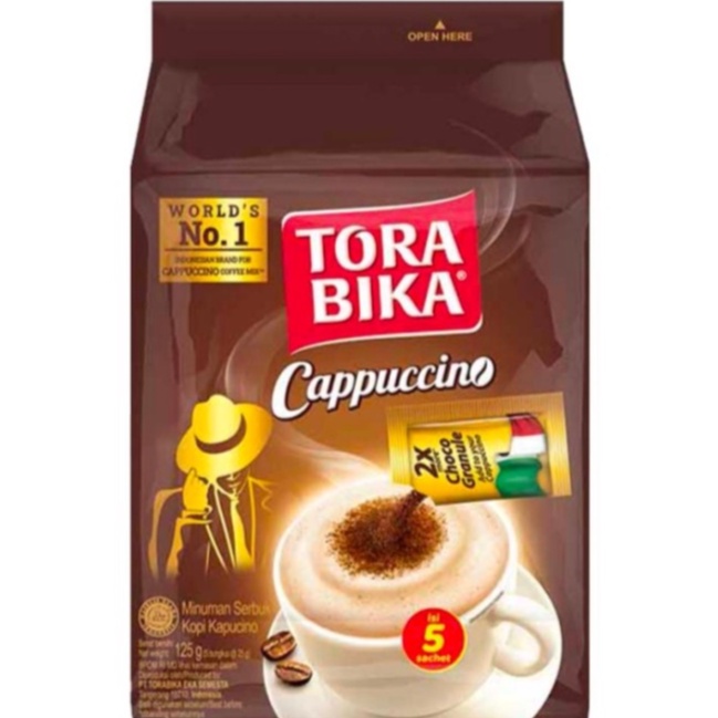 

TORABIKA cappucino 5 x @25gr ORIGINAL