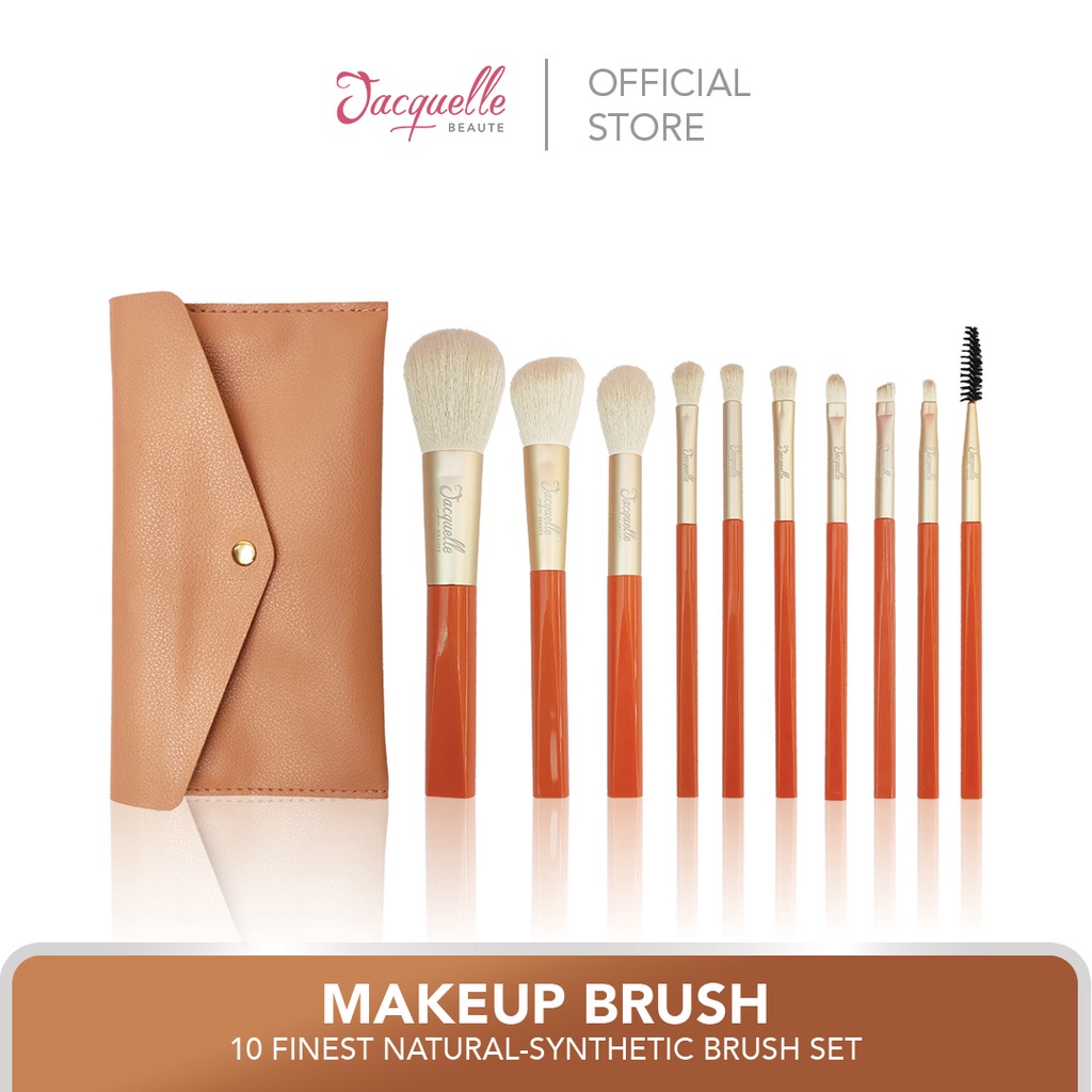 Jacquelle Complete Me! Brush Set Perlengkapan Make Up Set Brush Premium
