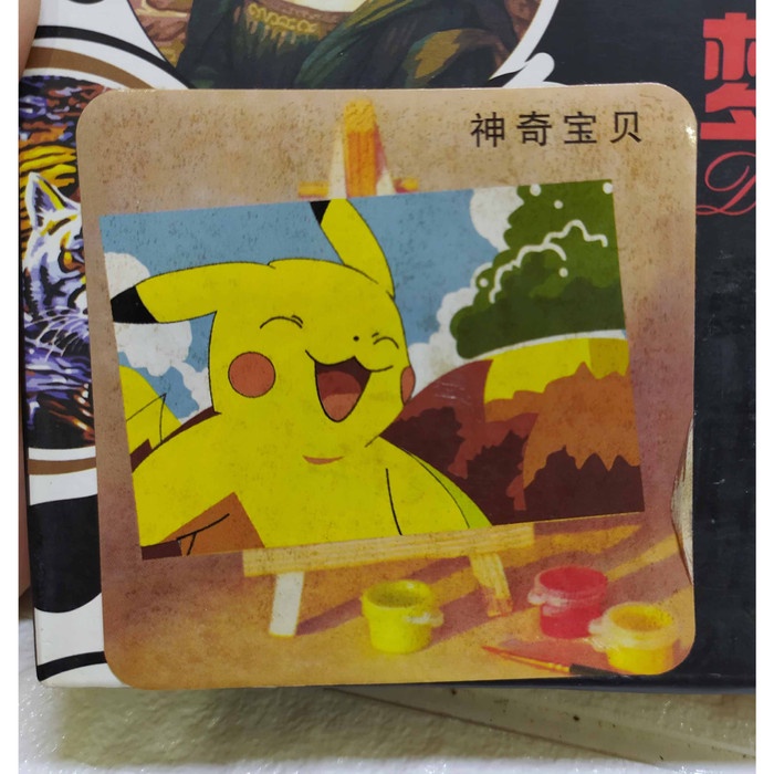 

DIY Painting Set - Bahan Kerajinan Tangan Set coloring - pika chu