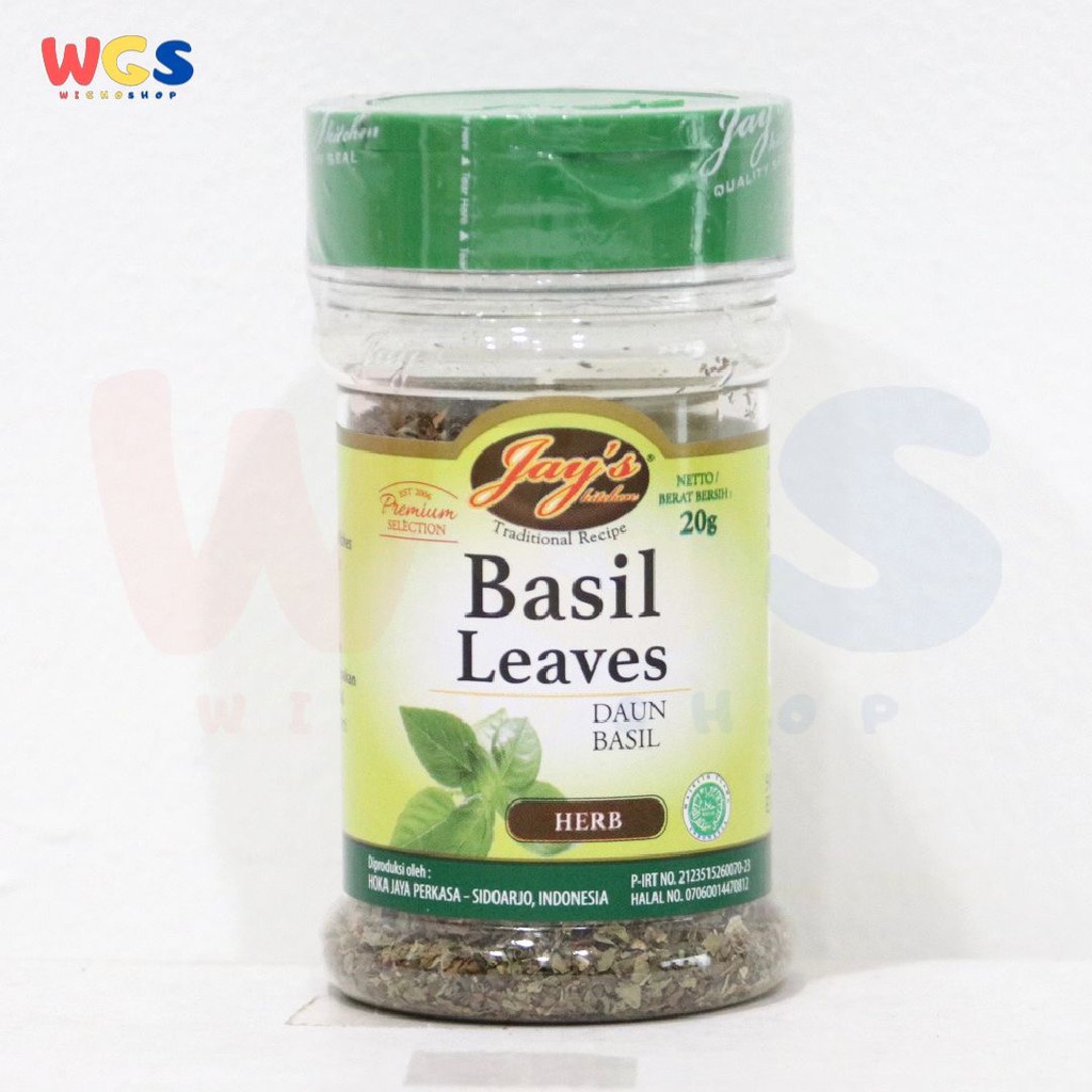 Jay's Kitchen Jays Basil Leaves 20g - Daun Basil Herbal