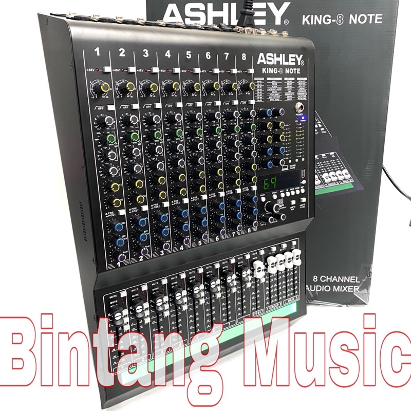 Mixer ashley king 8 note original Ashley King 8note