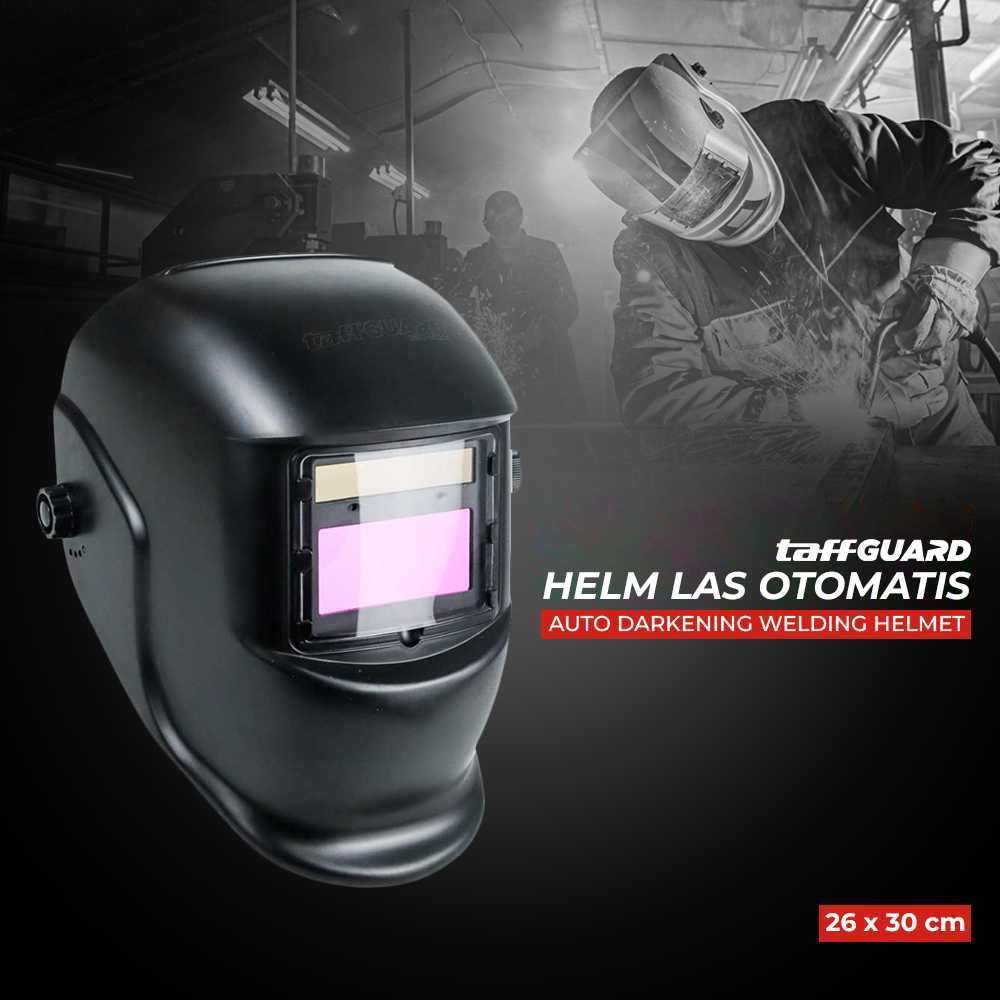 (BISA COD) FTIHSHP GUARD DEKO Helm Las Otomatis Auto Darkening Welding Helmet - MZ224