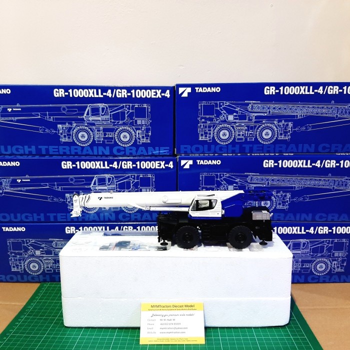 Diecast Miniatur Alat Berat Tadano Mobile Crane GR-1000EX -4 (1:50)