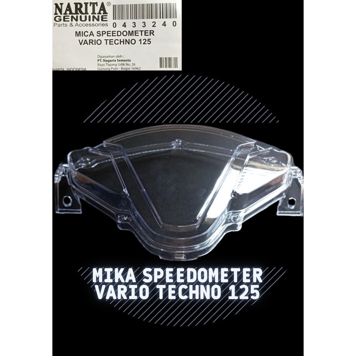 mika speedometer kaca kilometer vario techno 125 fi old Kzr aslii