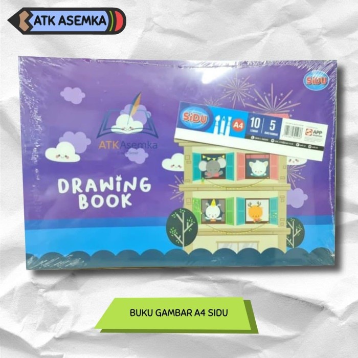 

DISKON SHOPEE/ BUKU GAMBAR A4 SIDU MURAH / Drawing Book