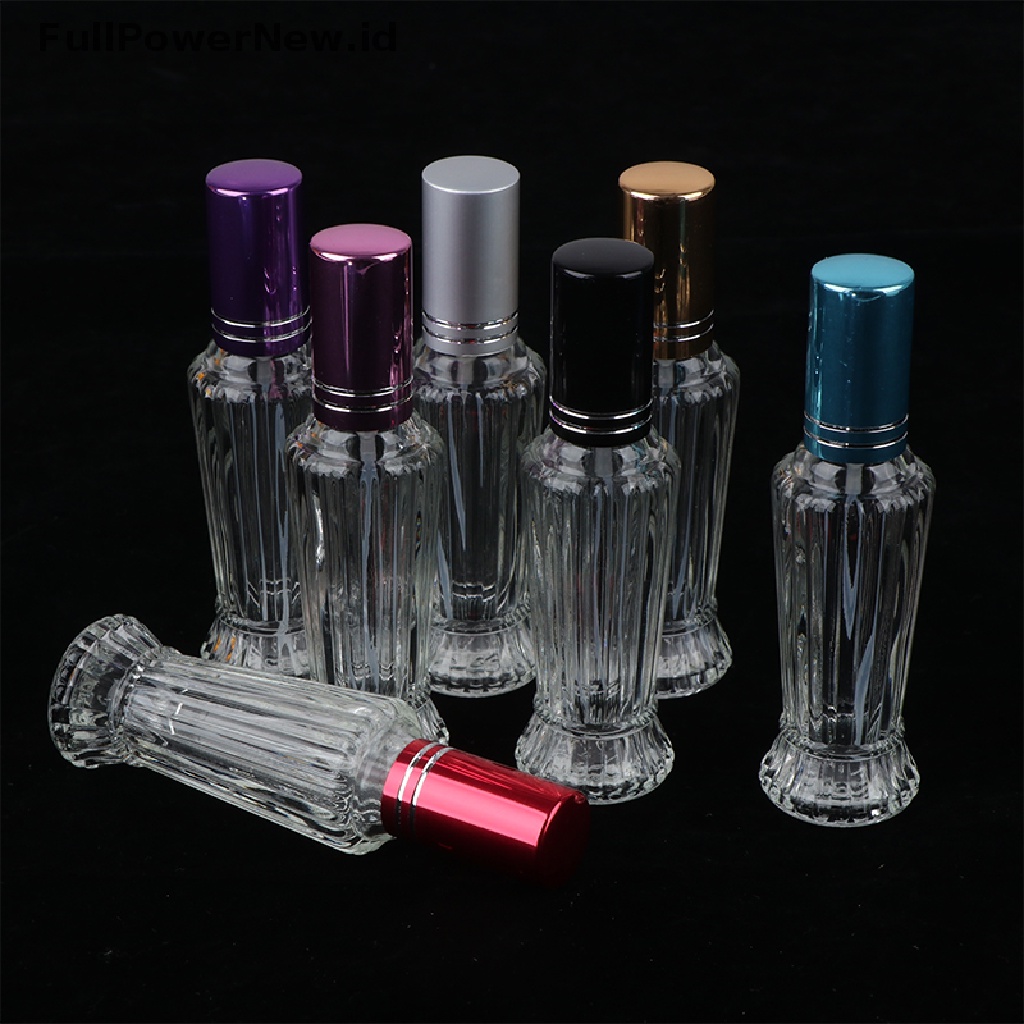 POWER 12ml Glass Empty Cosmetics Bottles Liquids  Container  Pump Bottle ID