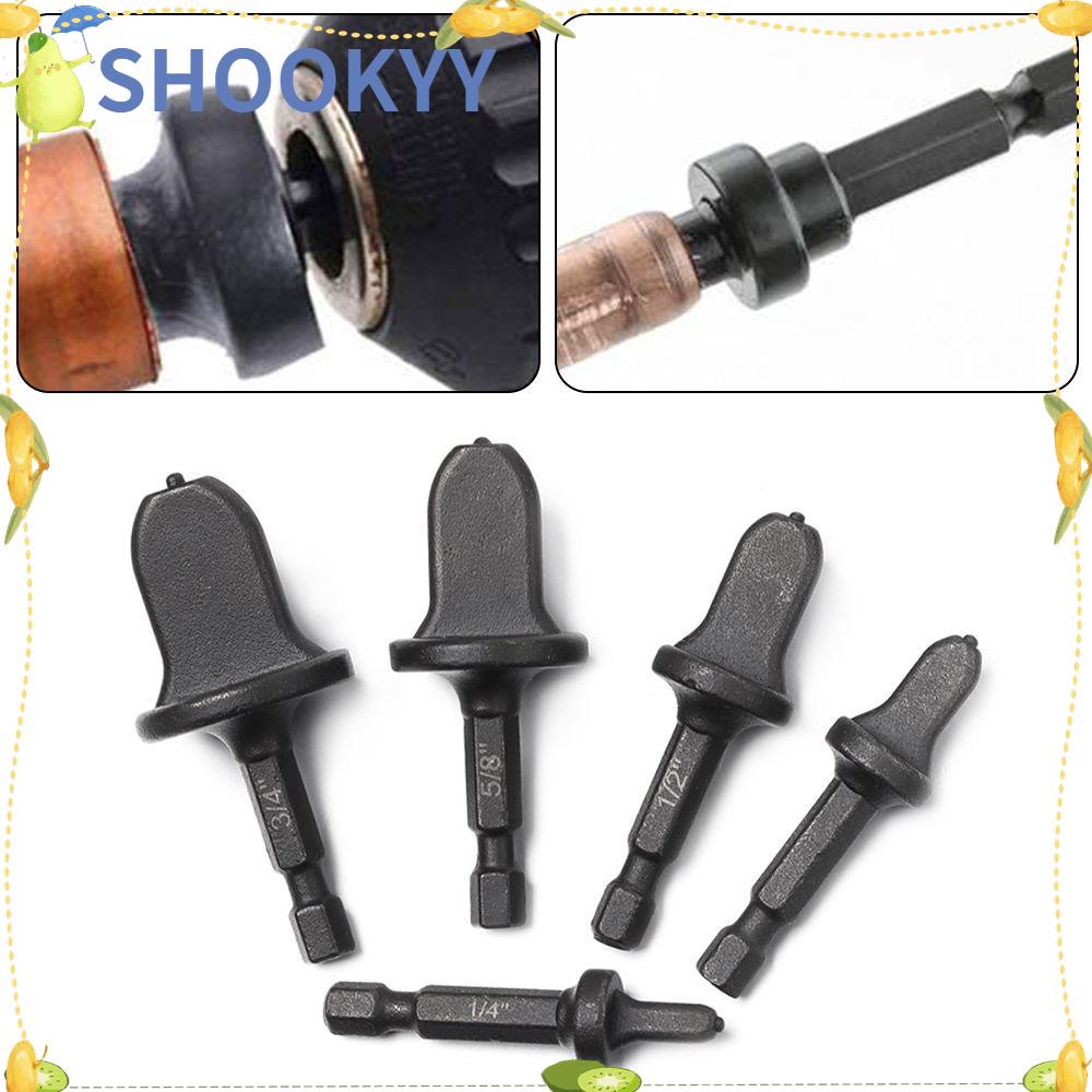 Chookyy 5pcs Tube Expander Mata Bor Ac Hexagonal Handle Spin Flaring Set