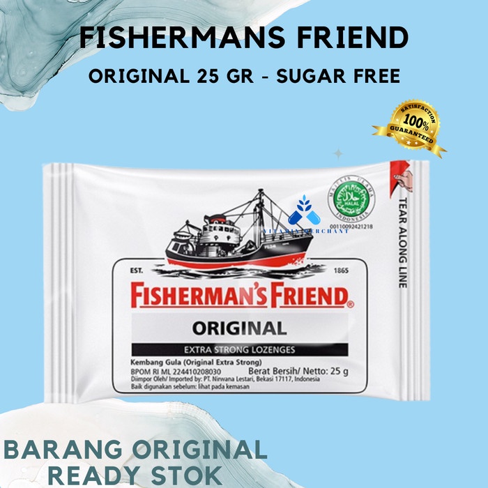 

FISHERMENS FRIEND EXTRA STRONG PUTIH 25 GR - PERMEN