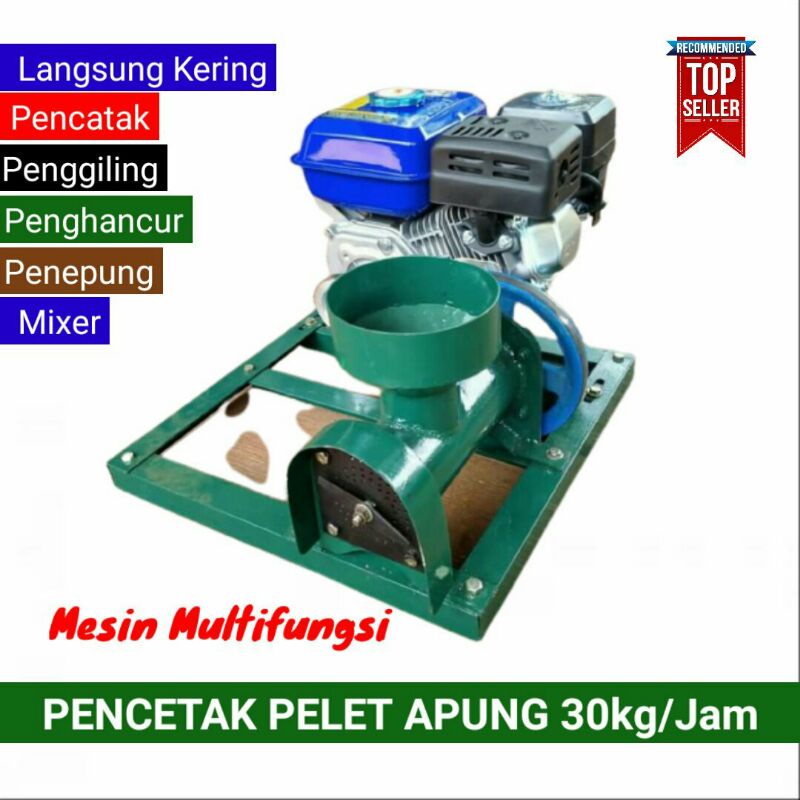 Mesin Pembuat Pelet Apung - Mesin Pelet - Mesin Pencetak Pakan Ikan - Mesin pakan