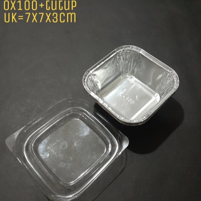 Foilku Almunium Foil Cup Ox 100, Jual Per 100 Pcs