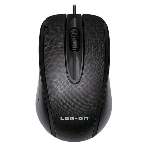 LOG ON MOUSE WIRED USB LO-M200 OPTICAL KABEL 1000DPI 100% ORIGINAL