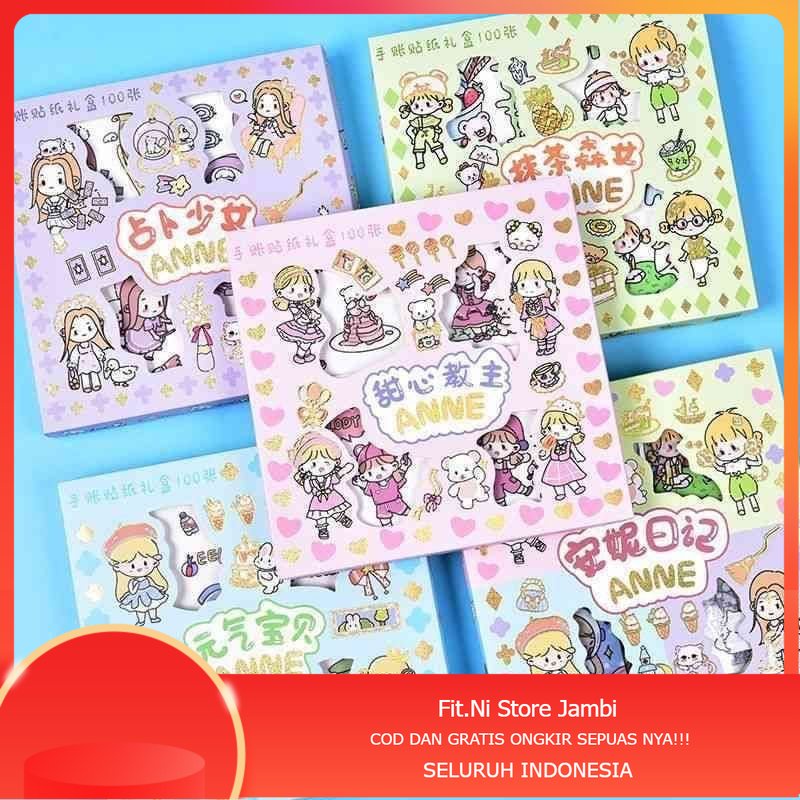 

Stiker Anak isi 100 Lembar Sticker 2D Viral