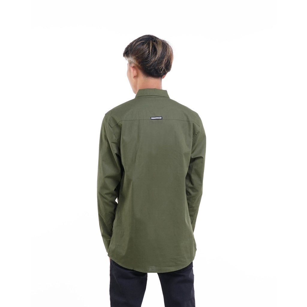 KEMEJA LENGAN PANJANG FRIDAY KILLER | BOCCO OLIVE LONGSLEEVE