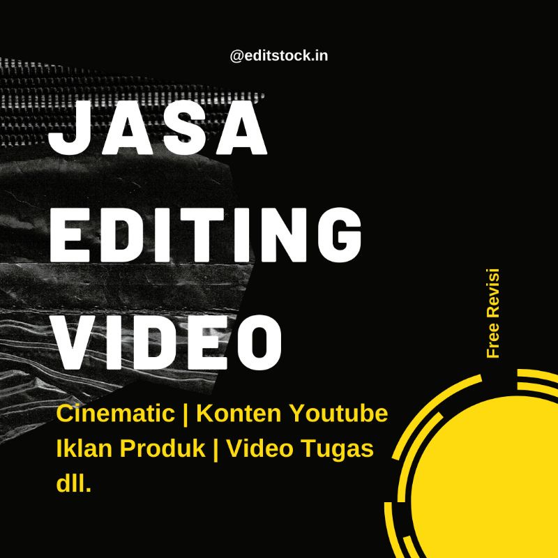 Jasa Edit Video Cinematic/Undangan digital/Video Editing dll