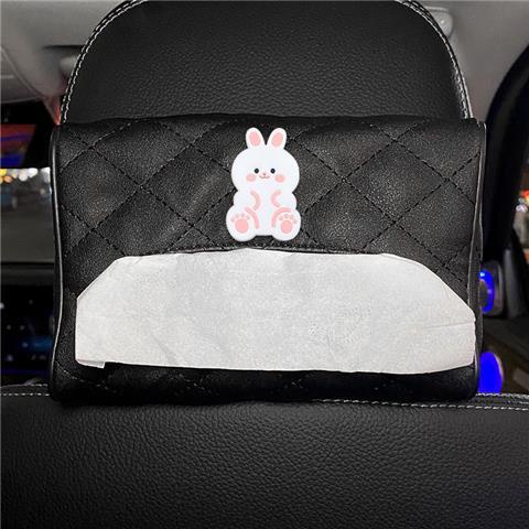 Car Paper Box Kartun Kreatif Armrest Box Sun Visor Kotak Kertas Mobil Tipe Gantung