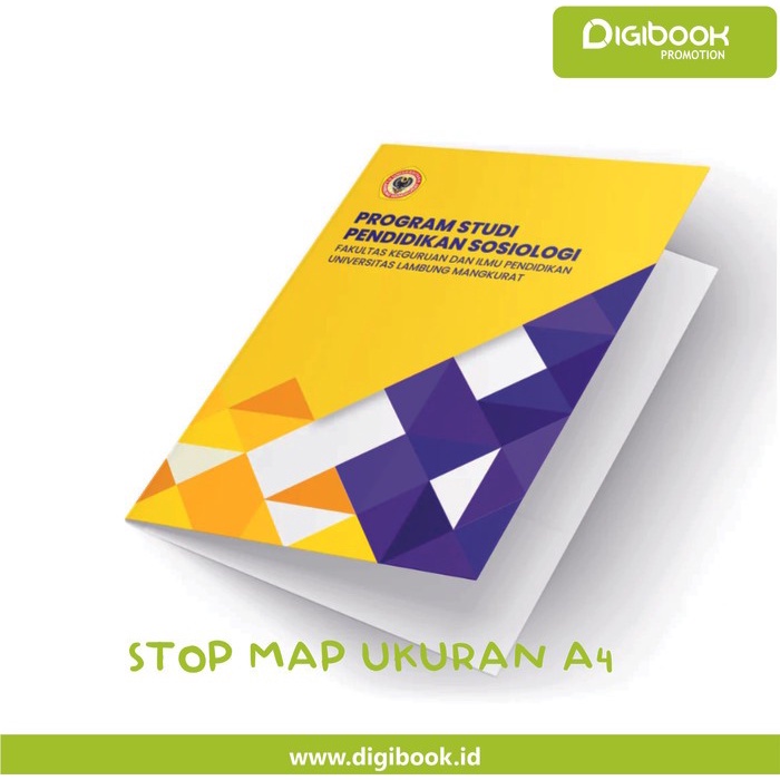 Cetak Map Custom A4 Bahan Art Carton 310 gsm 1 sisi