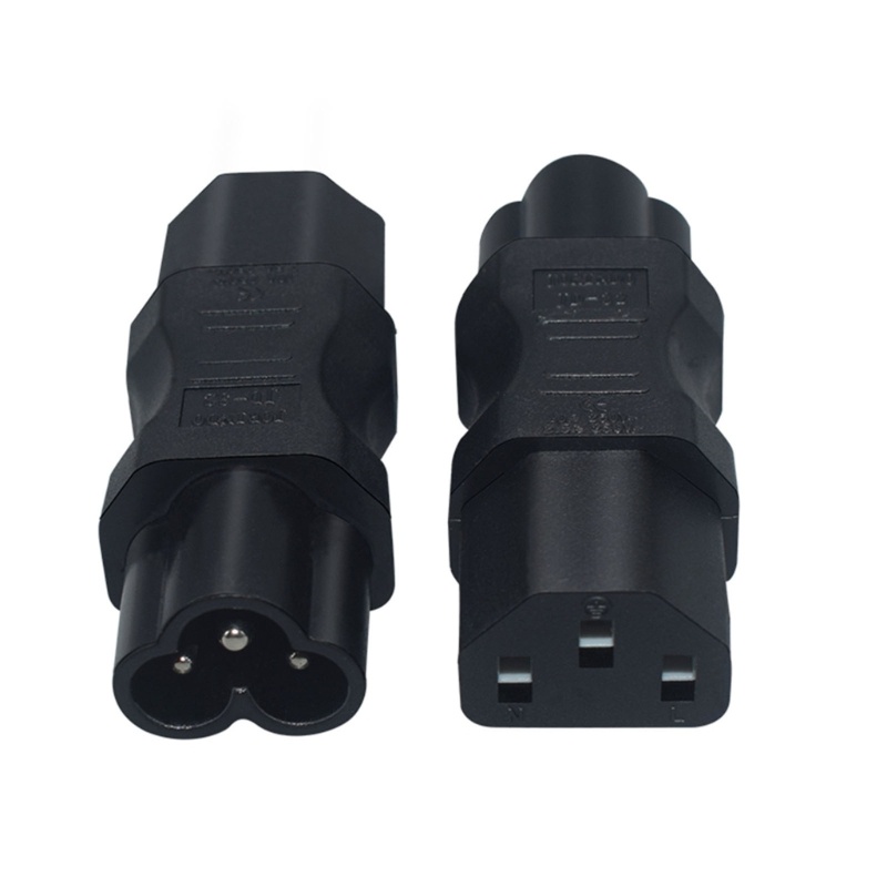 Zzz Adaptor Pria Wanita Ringan C6 Ke C5 Adapter Lurus C6 Ke C13/C6 Ke C15