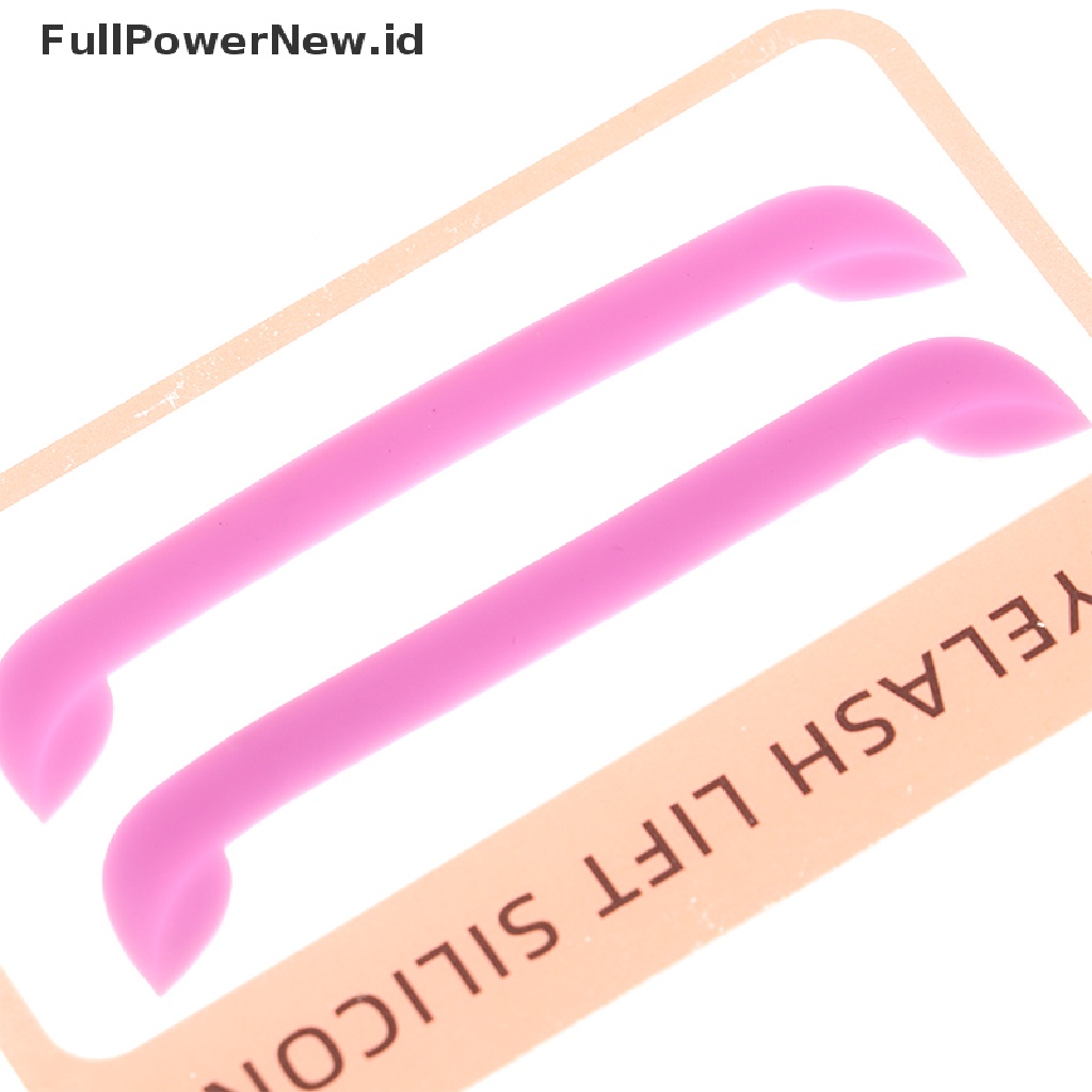 Power 1pasang Silicone Eyelash Lift Silicone Lash Lift Perm Pads Cetakan Pengeriting Bulu Mata ID