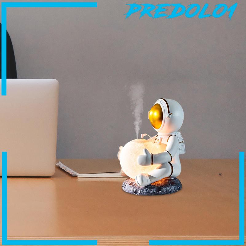 [Predolo1] Portable Humidifiers for Bedroom Astronaut Figurine with LED Light